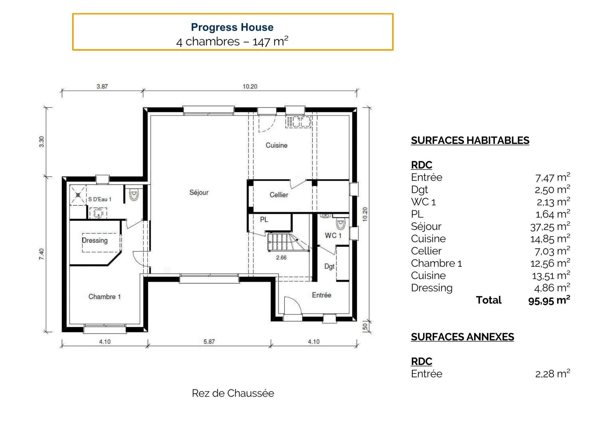 Maison Progress House Plan Maison moderne à étage